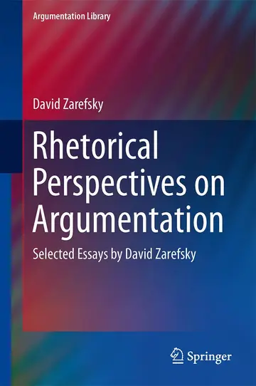 Cover of Rhetorical Perspectives on Argumentation