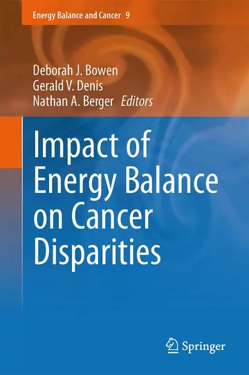 Cover of Impact of Energy Balance on Cancer Disparities