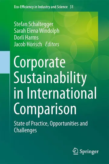 Cover of Corporate Sustainability in International Comparison