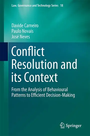 Cover of Conflict Resolution and its Context