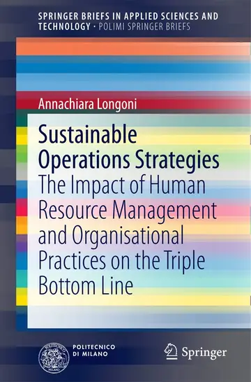 Cover of Sustainable Operations Strategies