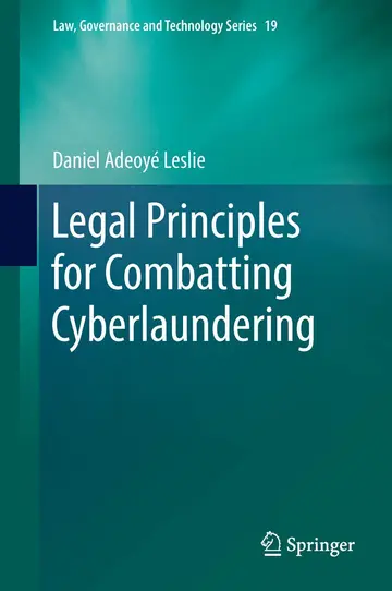 Cover of Legal Principles for Combatting Cyberlaundering