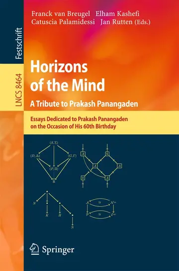 Cover of Horizons of the Mind. A Tribute to Prakash Panangaden