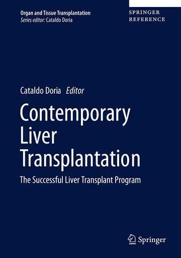 Cover of Contemporary Liver Transplantation the Successful Liver Transplant Program (hb 2017)