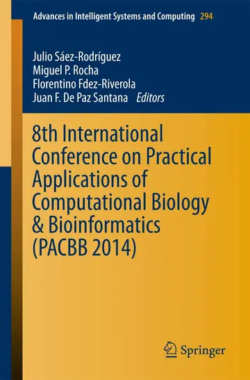 Cover of 8th International Conference on Practical Applications of Computational Biology & Bioinformatics (PACBB 2014)