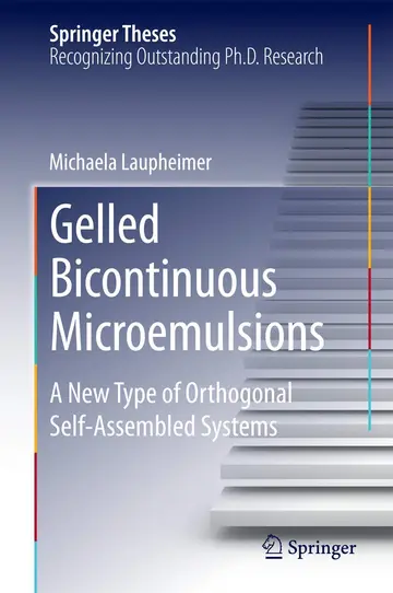Cover of Gelled Bicontinuous Microemulsions