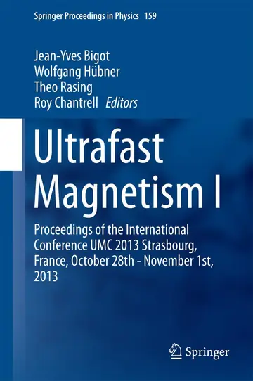 Cover of Ultrafast Magnetism I
