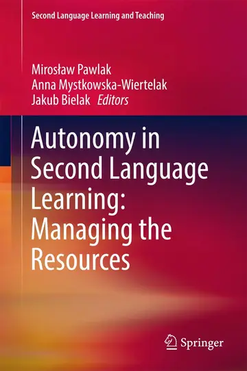 Cover of Autonomy in Second Language Learning