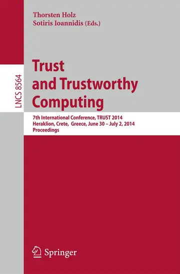 Cover of Trust and Trustworthy Computing