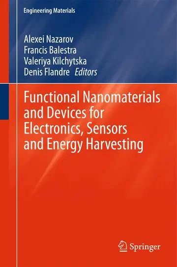 Cover of Functional Nanomaterials and Devices for Electronics, Sensors and Energy Harvesting