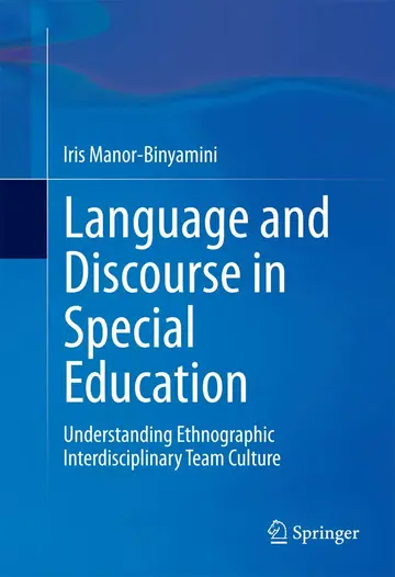 Cover of Language and Discourse in Special Education