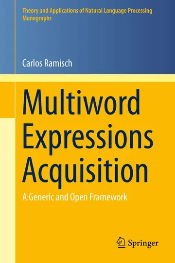 Cover of Multiword Expressions Acquisition