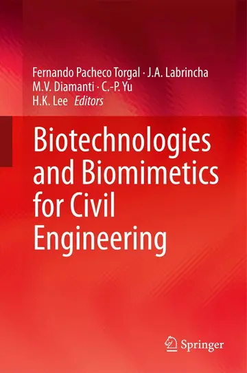 Cover of Biotechnologies and Biomimetics for Civil Engineering