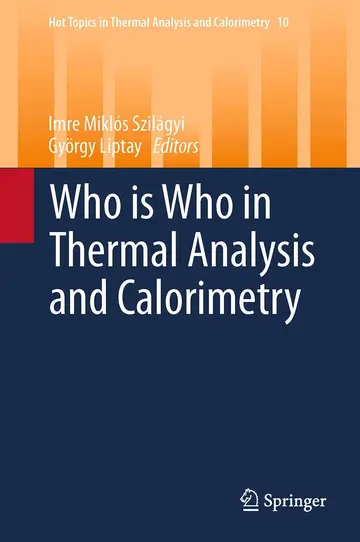 Cover of Who Is Who in Thermal Analysis and Calorimetry 2014