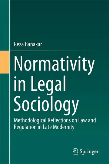 Cover of Normativity in Legal Sociology