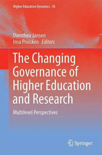Cover of The Changing Governance of Higher Education and Research