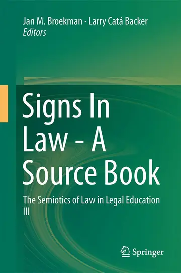Cover of Signs in Law - A Source Book
