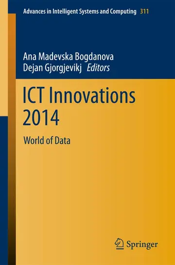 Cover of ICT Innovations 2014