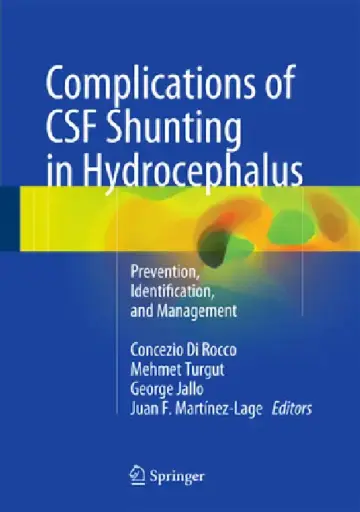 Cover of Complications of CSF Shunting in Hydrocephalus