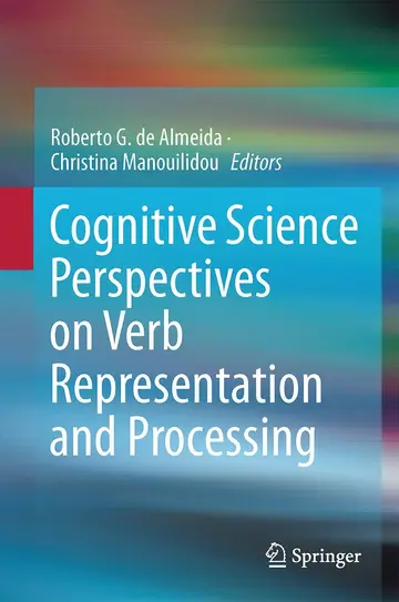 Cover of Cognitive Science Perspectives on Verb Representation and Processing
