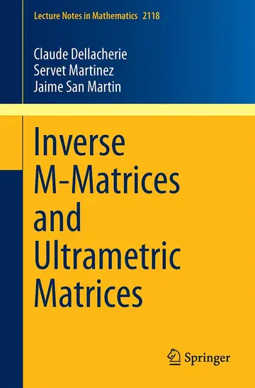 Cover of Inverse M-Matrices and Ultrametric Matrices