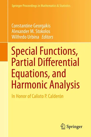 Cover of Special Functions, Partial Differential Equations, and Harmonic Analysis