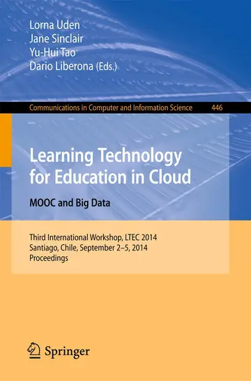 Cover of Learning Technology for Education in Cloud - MOOC and Big Data