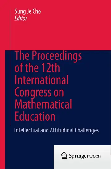 Cover of The Proceedings of the 12th International Congress on Mathematical Education