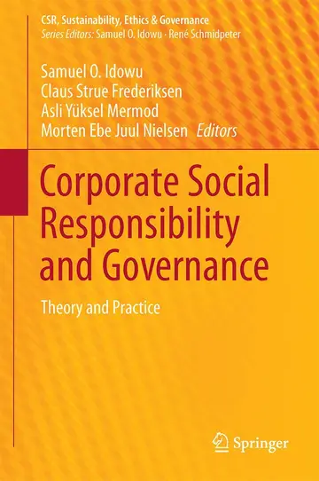 Cover of Corporate Social Responsibility and Governance
