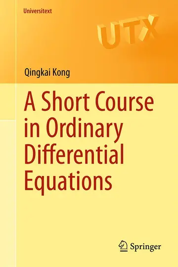 Cover of A Short Course in Ordinary Differential Equations