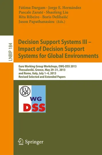 Cover of Decision Support Systems III - Impact of Decision Support Systems for Global Environments