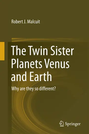 Cover of The Twin Sister Planets Venus and Earth