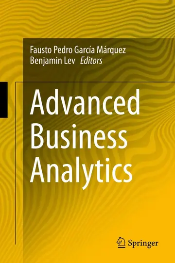 Cover of Advanced Business Analytics