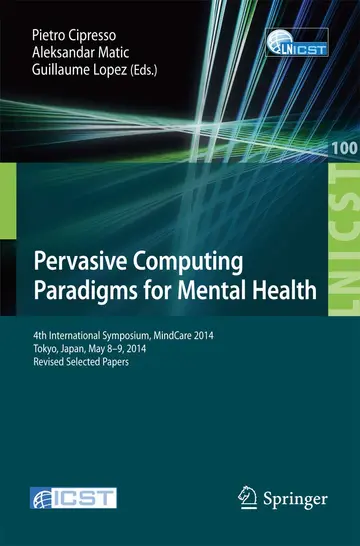 Cover of Pervasive Computing Paradigms for Mental Health