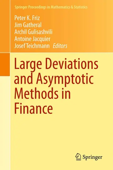 Cover of Large Deviations and Asymptotic Methods in Finance