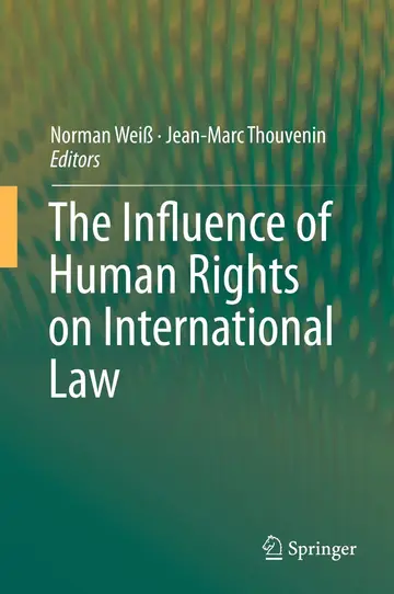 Cover of The Influence of Human Rights on International Law