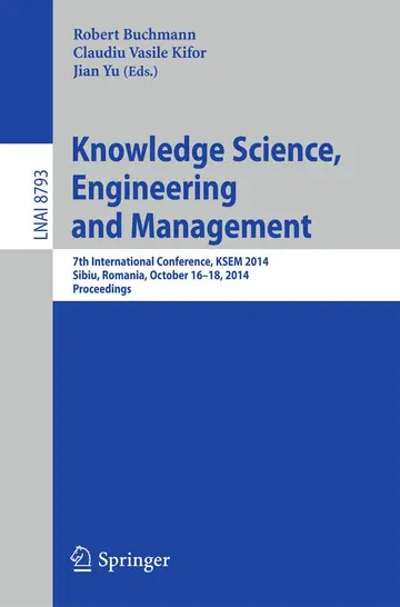 Cover of Knowledge Science, Engineering and Management