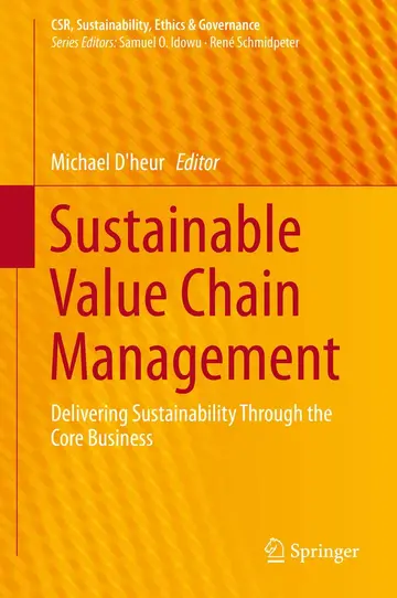Cover of Sustainable Value Chain Management