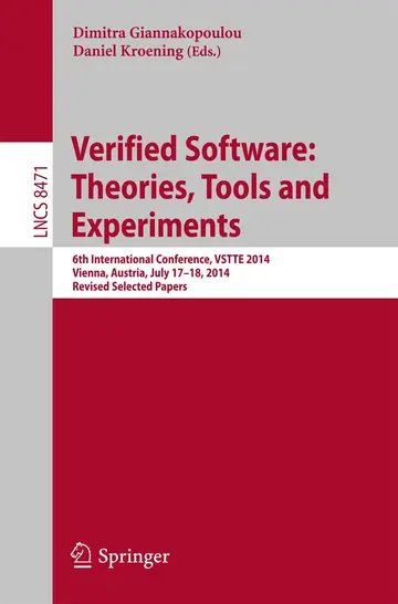 Cover of Verified Software