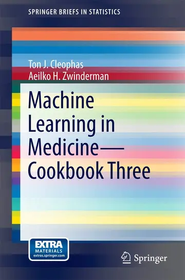 Cover of Machine Learning in Medicine - Cookbook Three