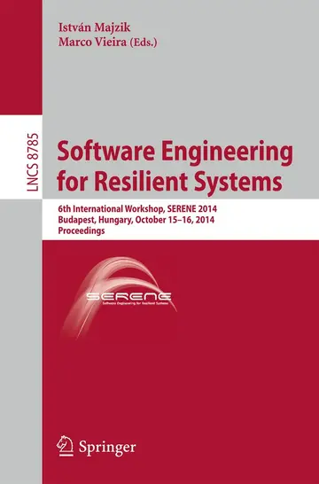 Cover of Software Engineering for Resilient Systems