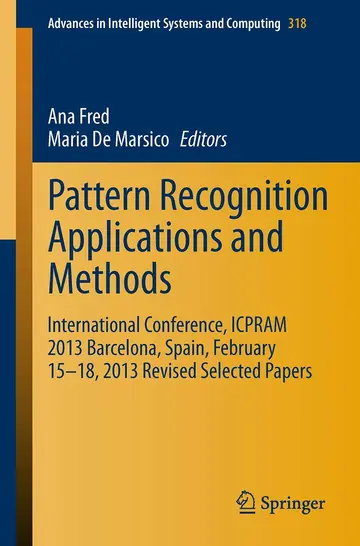 Cover of Pattern Recognition Applications and Methods