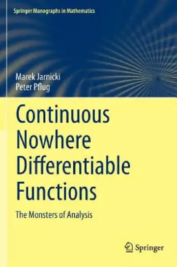 Cover of Continuous Nowhere Differentiable Functions