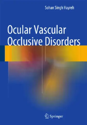 Cover of Ocular Vascular Occlusive Disorders