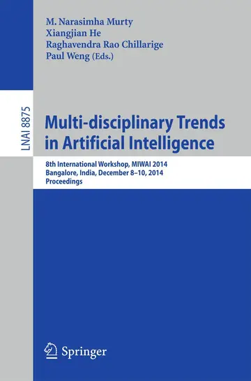 Cover of Multi-disciplinary Trends in Artificial Intelligence