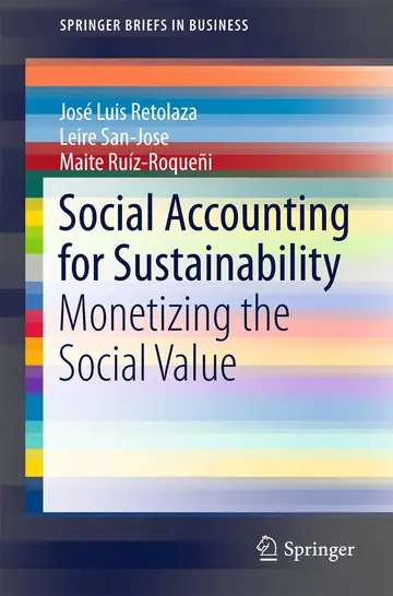 Cover of Social Accounting for Sustainability