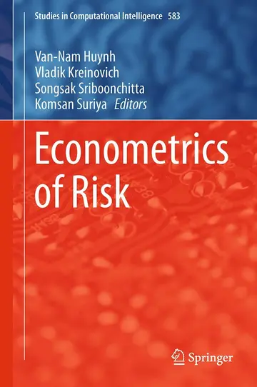 Cover of Econometrics of Risk