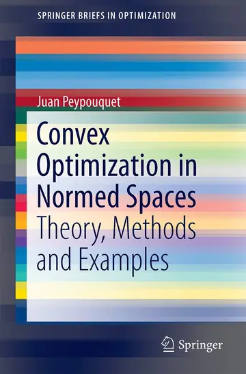 Cover of Convex Optimization in Normed Spaces