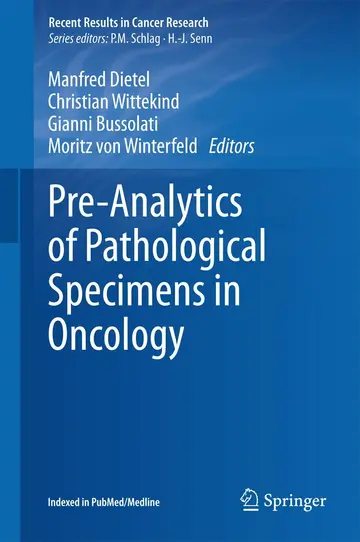 Cover of Pre-Analytics of Pathological Specimens in Oncology