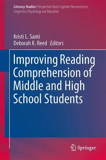 Cover of Improving Reading Comprehension of Middle and High School Students